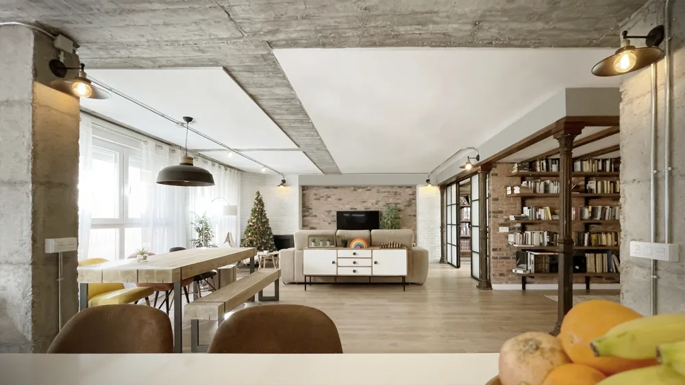 vista general del salón