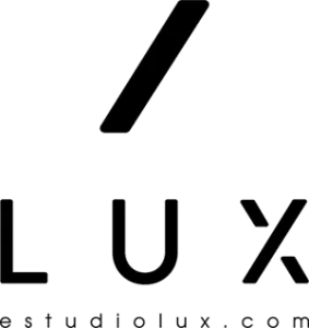 logo lux negro